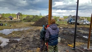 Заказать монтаж винтовых свай в Урюпинск - цена под ключ с доставкой от 1887 шт